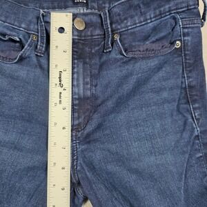 GAP Jeans Women 6/28 Regular Blue Skinny High Rise True Skinny Dark Wash